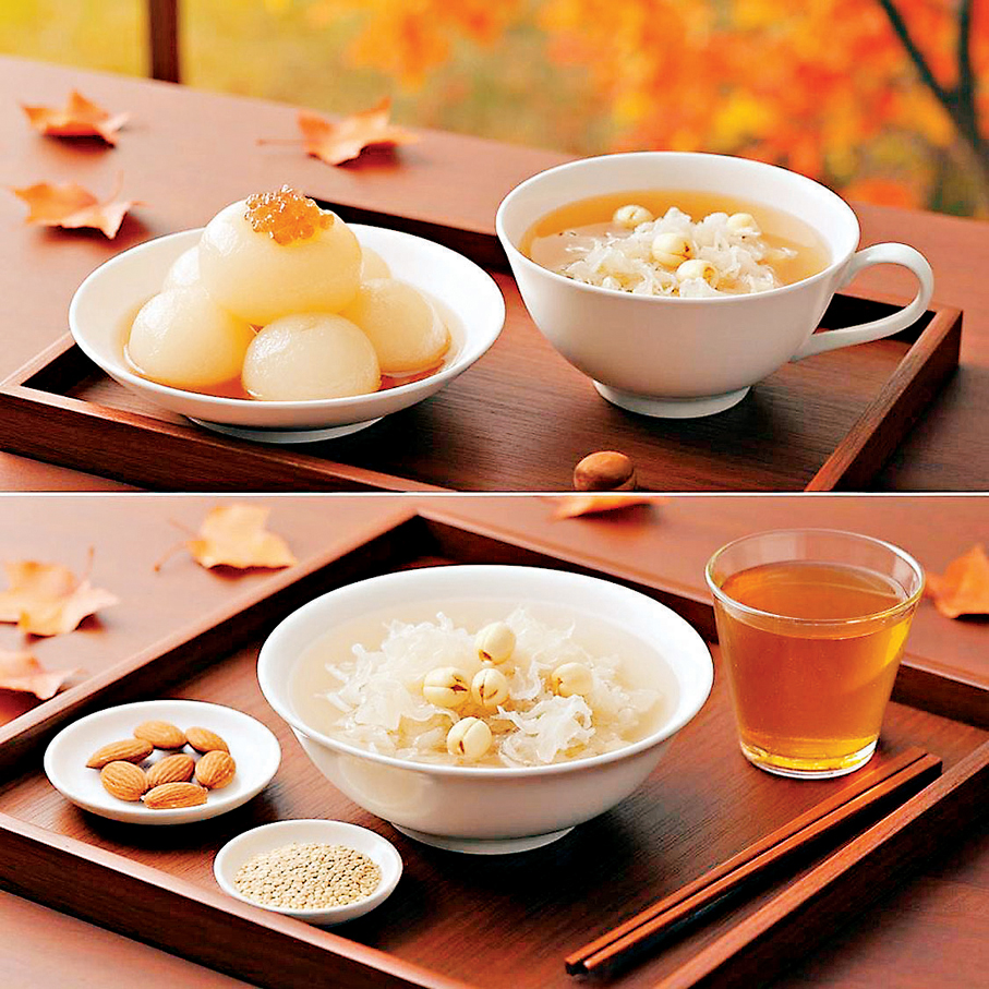 ●飲食養生重清暑熱潤秋燥。
