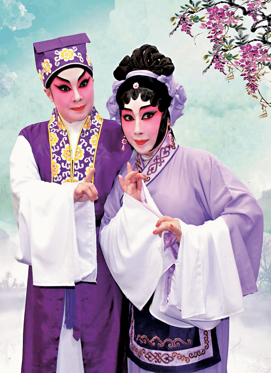 ●任丹楓和紫令秋在《琵琶記》中是一對璧人。