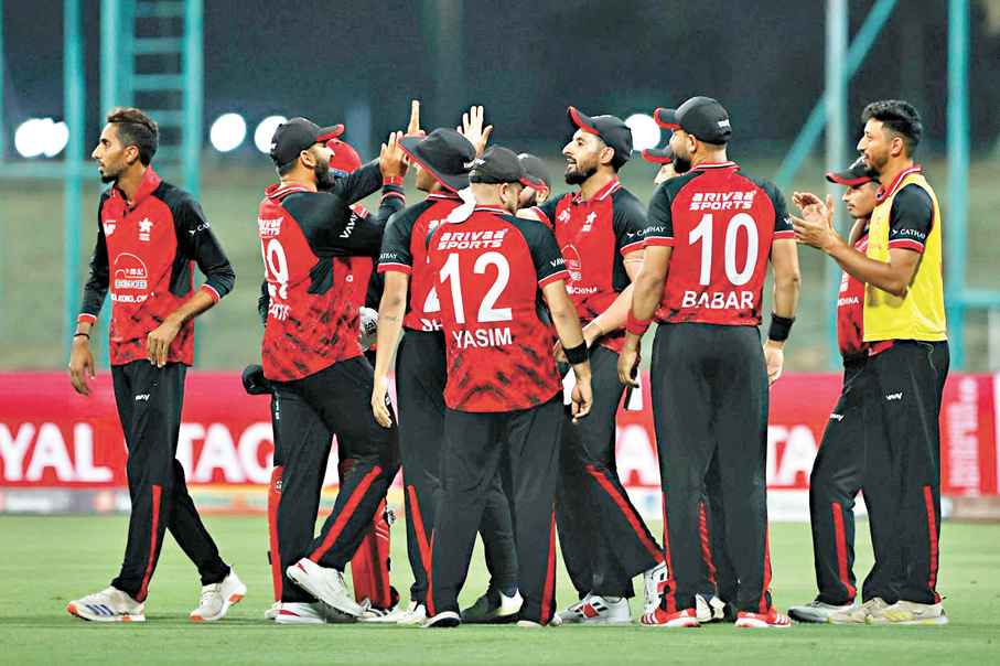 ●港隊未能出線。 中國香港板球總會圖片