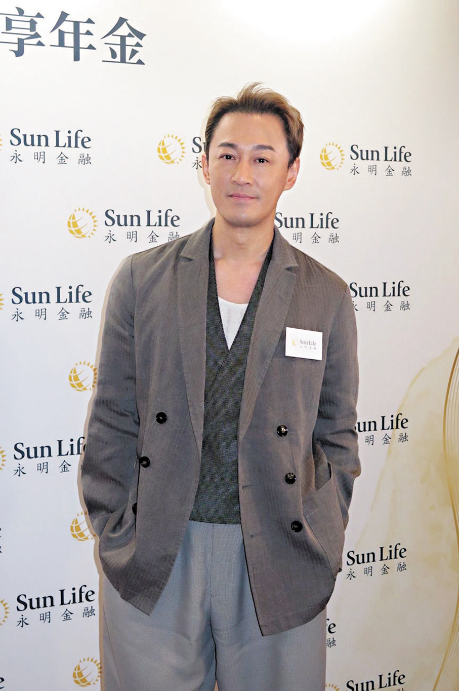 ●林峯透露其幾個物業集中在香港和內地。 香港文匯報記者阿祖 攝