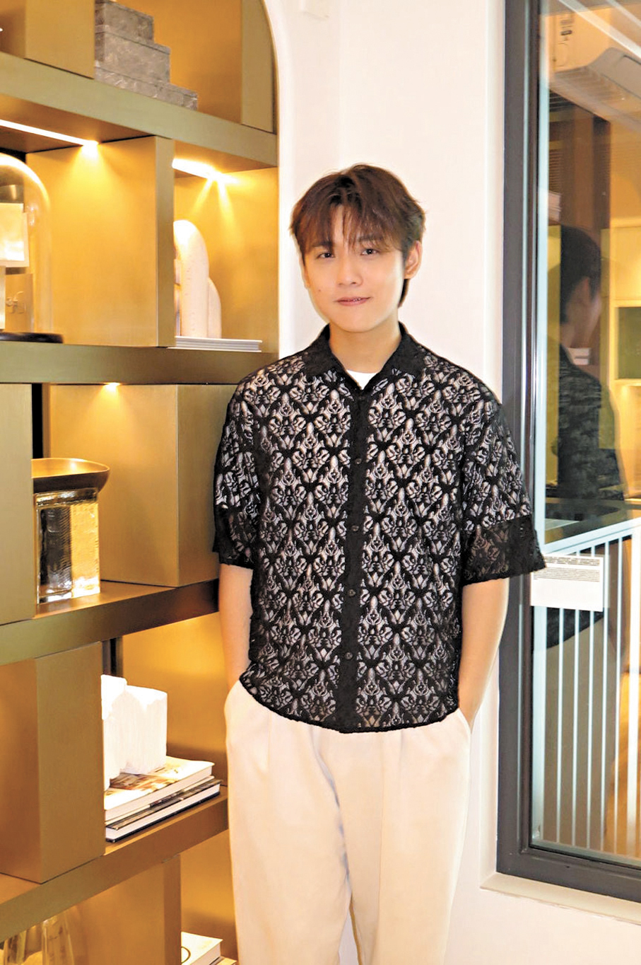 ●曾傲棐正籌備新歌，計劃於開騷前推出。 香港文匯報記者阿祖 攝