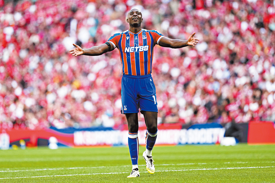 ●桑馬迪達將成為利物浦防線心腹大患。  資料圖片