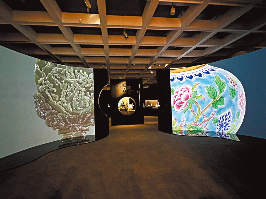 ●展覽入口處。