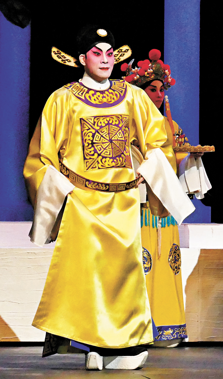 ●梁兆明今次將演出周世顯駙馬。