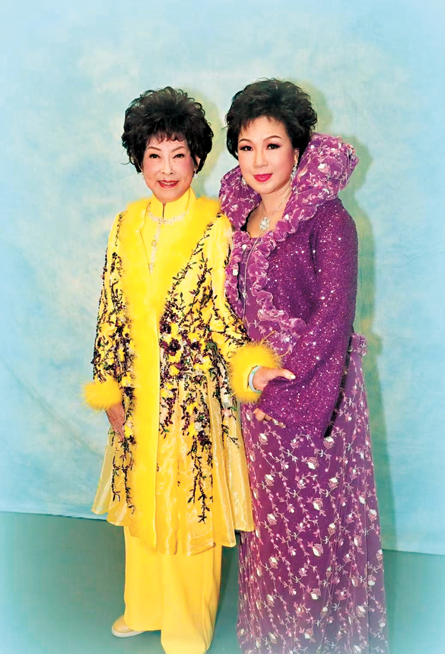 ●李秋元（右）和雷靄然合作無間。