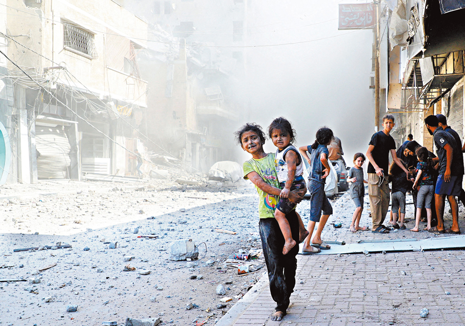 ●以色列若接受美方停火方案，加沙巴人有望脫離苦海。 路透社