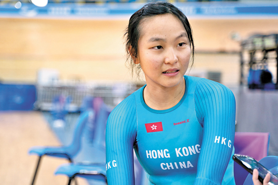 ●Ceci憶述挫折時，招牌笑容瞬間收起。