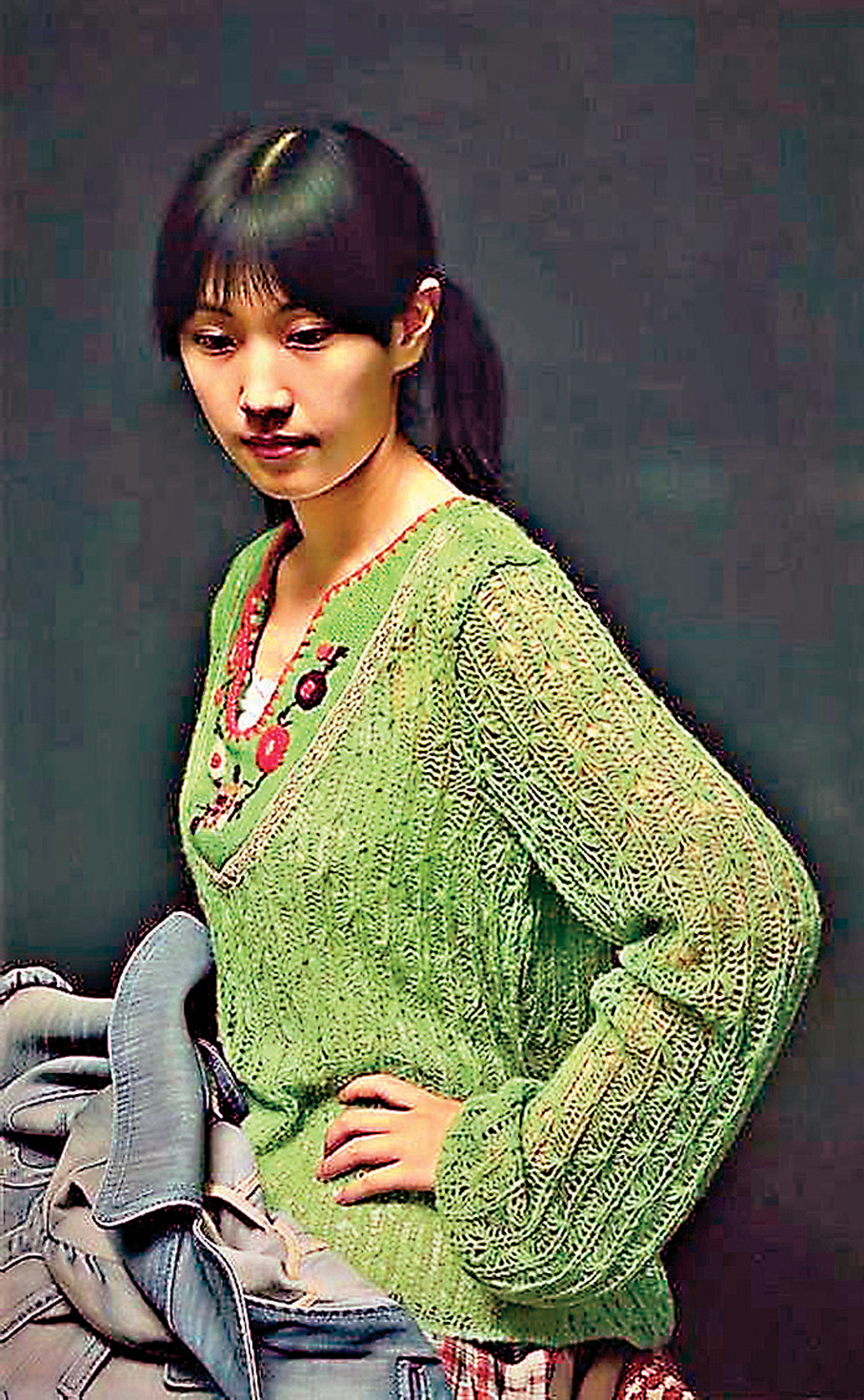 ●冷軍著名作品《小姜》。 作者供圖