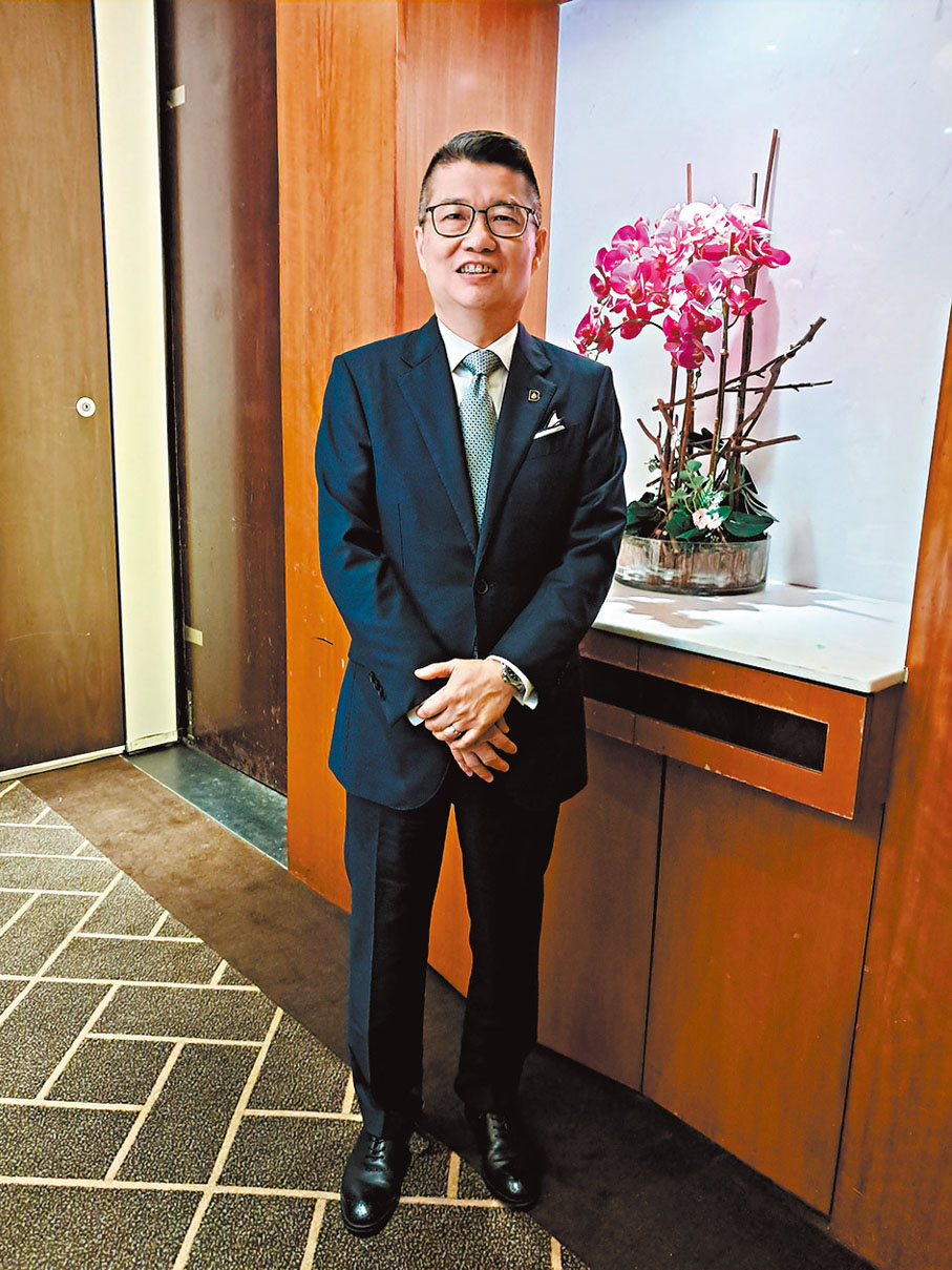 ●萬利集團主席兼行政總裁謝威廉。香港文匯報記者曾業俊  攝