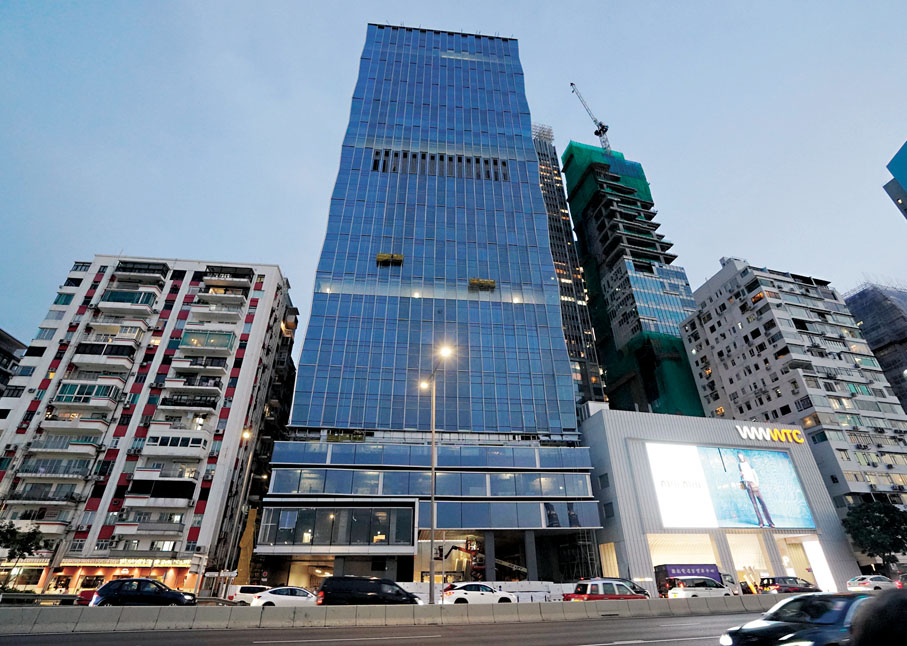 ●消息指出，阿里巴巴擬洽購港島壹號中心13層樓面作香港總部，涉約27萬方呎。香港文匯報記者曾興偉  攝