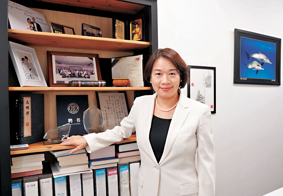 ●梁美芬　香港文匯報記者曾興偉 攝