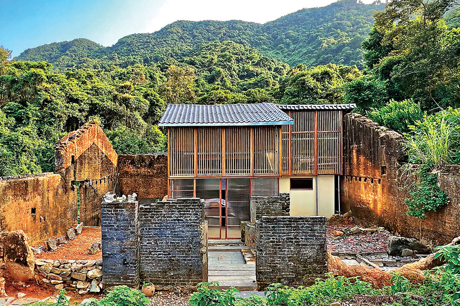 ●第一期計劃修復後的老屋。