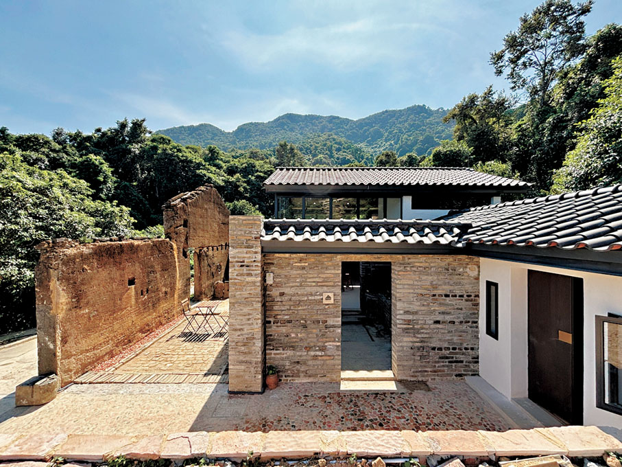 ●第二期計劃將老屋進一步加固為永久式建築。