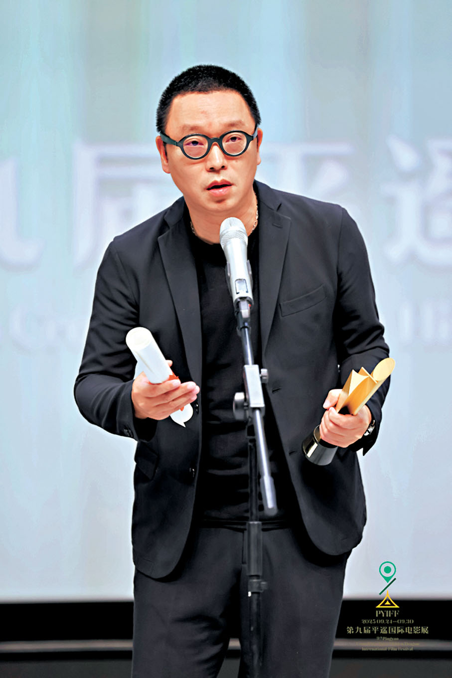 ●沈可尚稱榮譽屬於每一個工作人員。 主辦方供圖