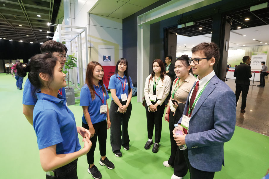 ●不同地區青年於論壇交流。