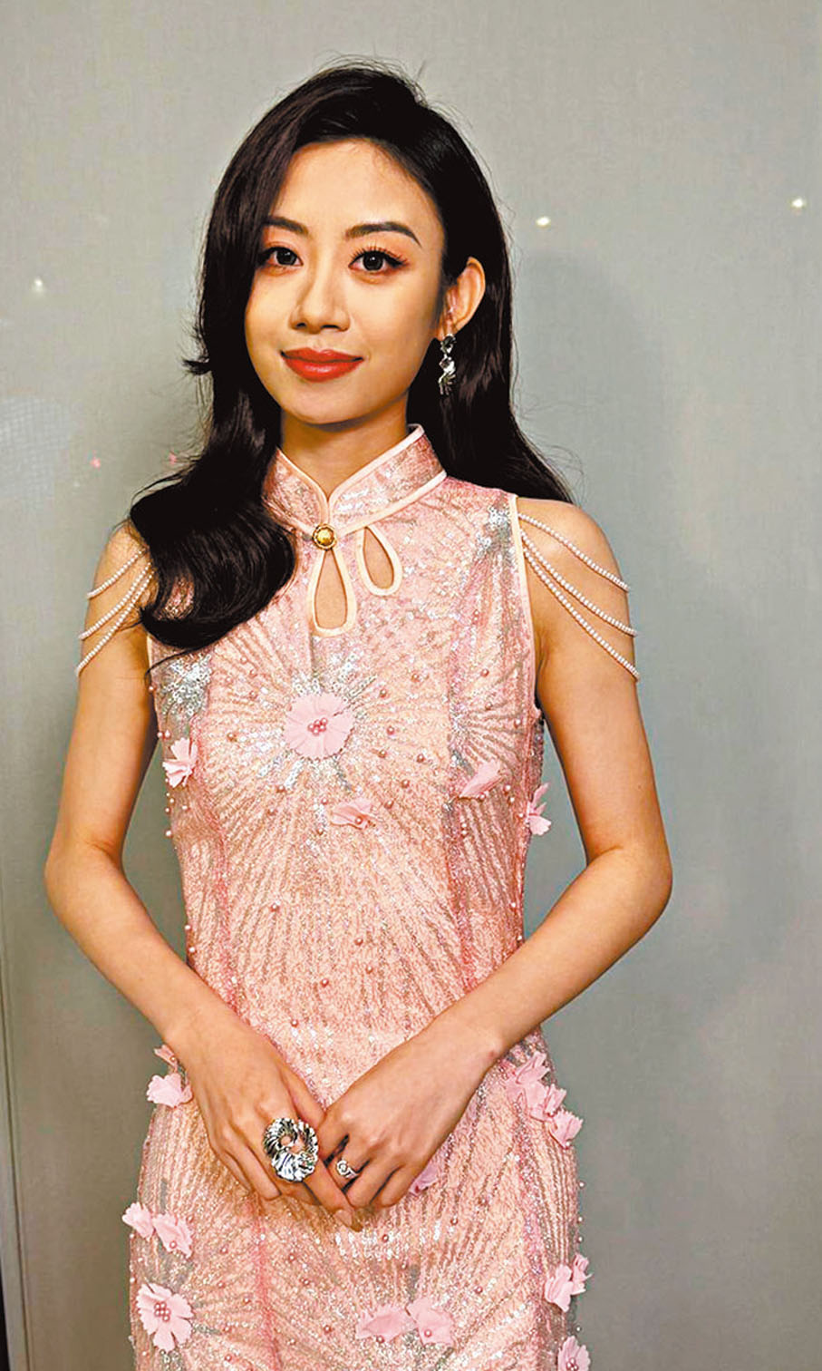 ●伍珂玥高興能參與盛事。香港文匯報記者 阿祖 攝