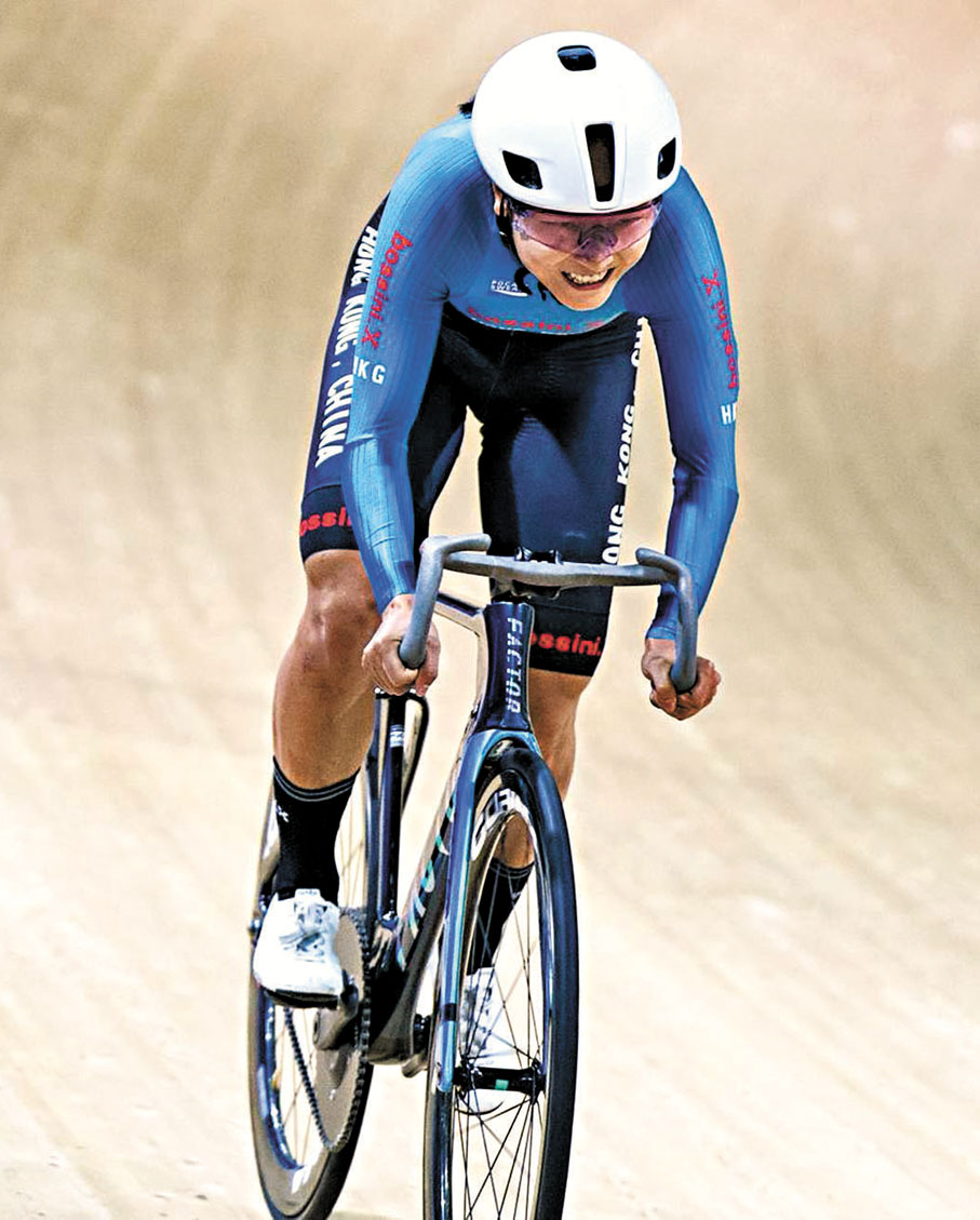 ●李思穎期望在港人支持下衝出佳績。