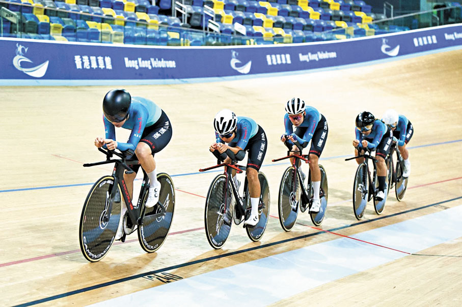 ●楊倩玉（左）歸隊，令李思穎對今屆全運會信心倍增。