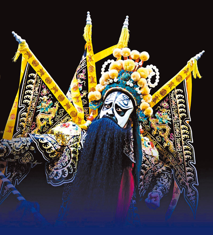 ●黎耀威（上圖）、黃寶萱（下圖）演出《霸王別姬》分飾楚霸王和虞姬。