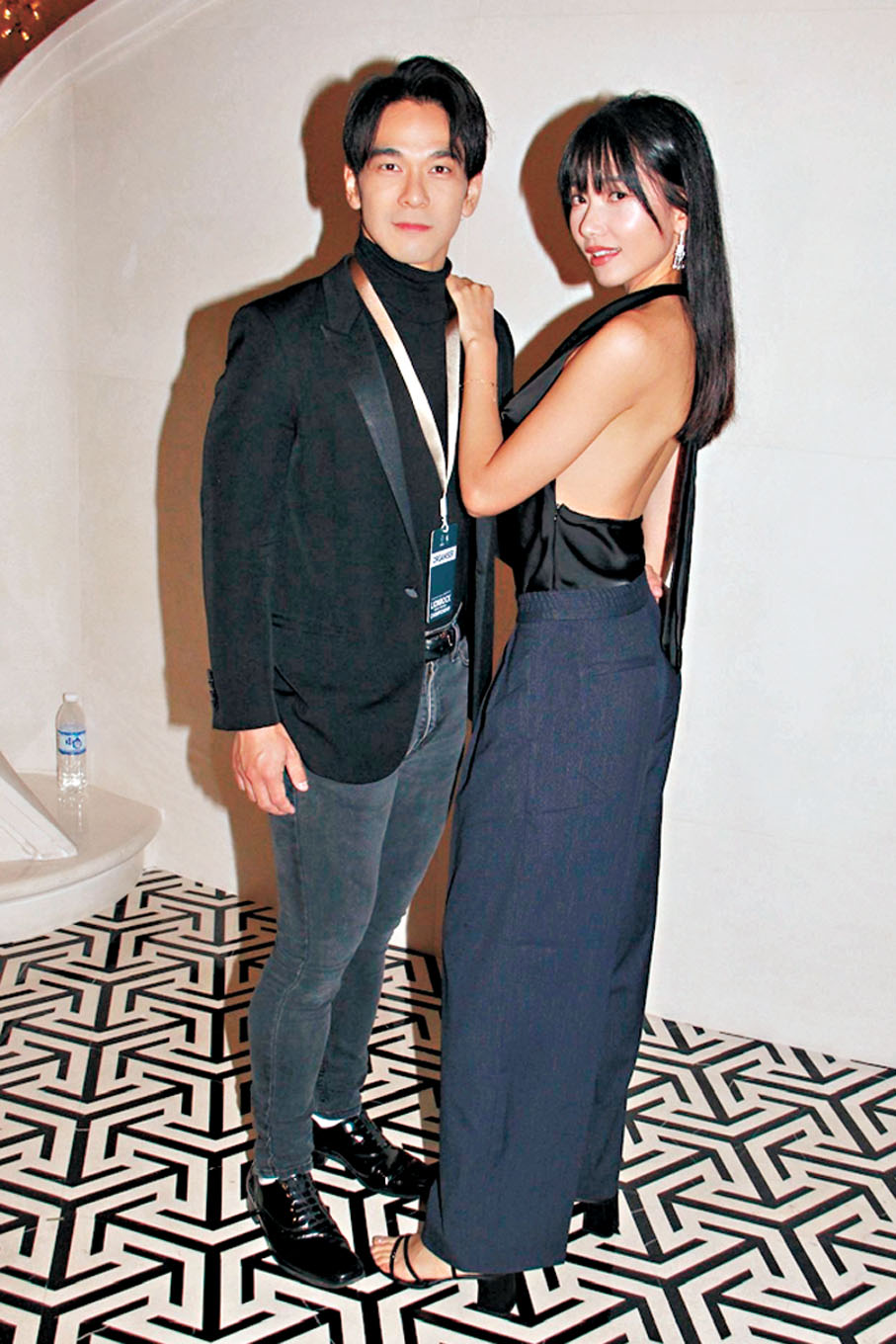 ●龐景峰與女友劉溫馨均有練MMA。 香港文匯報記者達里 攝