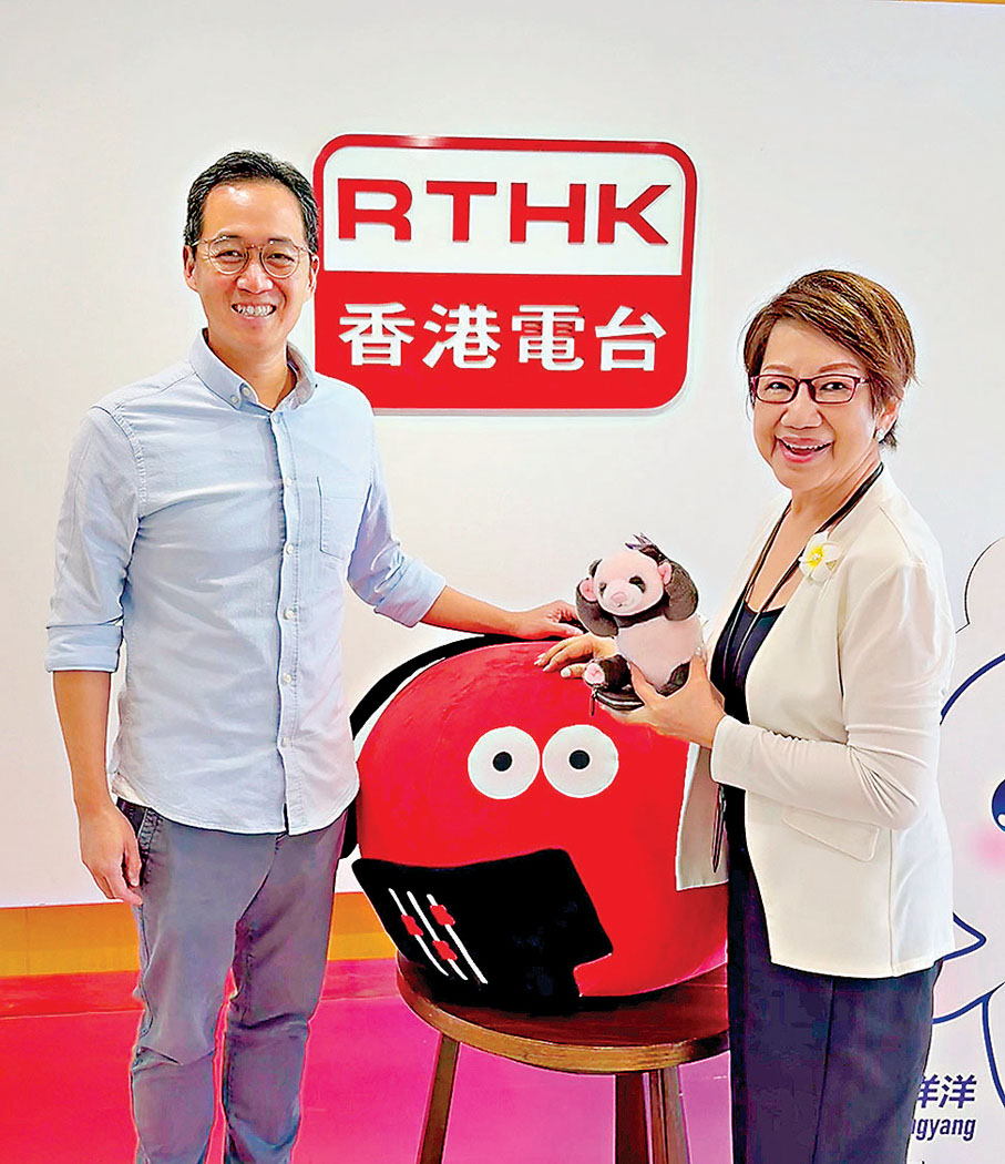 ●海洋公園董事局主席龐建貽為香港旅遊業增添異彩。 作者供圖