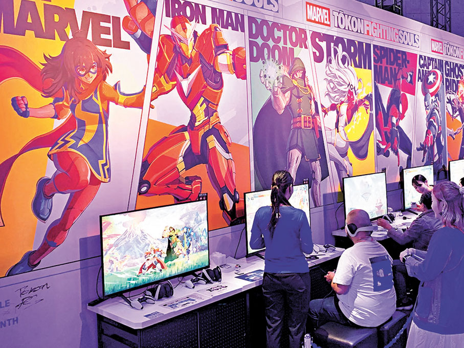 ●《漫威鬥魂》4鬥4華麗燦爛。