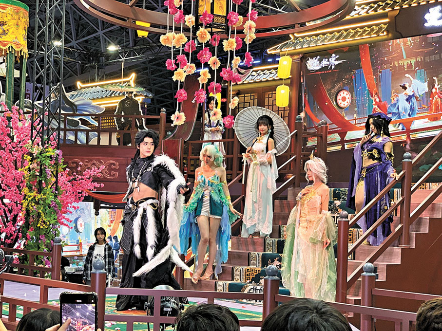 ●《逆水寒》落本做宣傳，進軍日本市場。