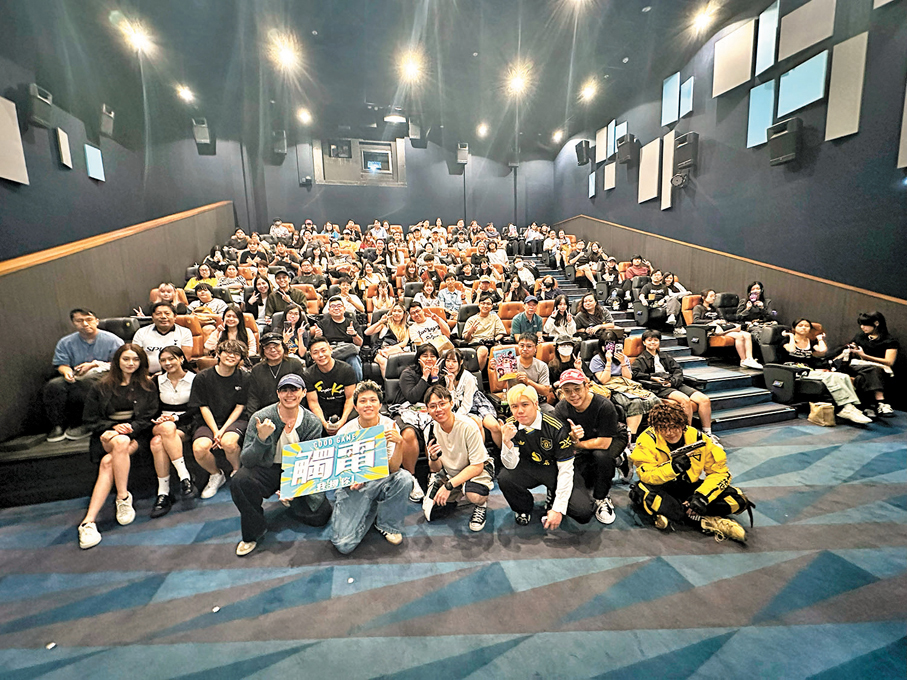 ●柯煒林希望本周末能親身謝票。  主辦方供圖