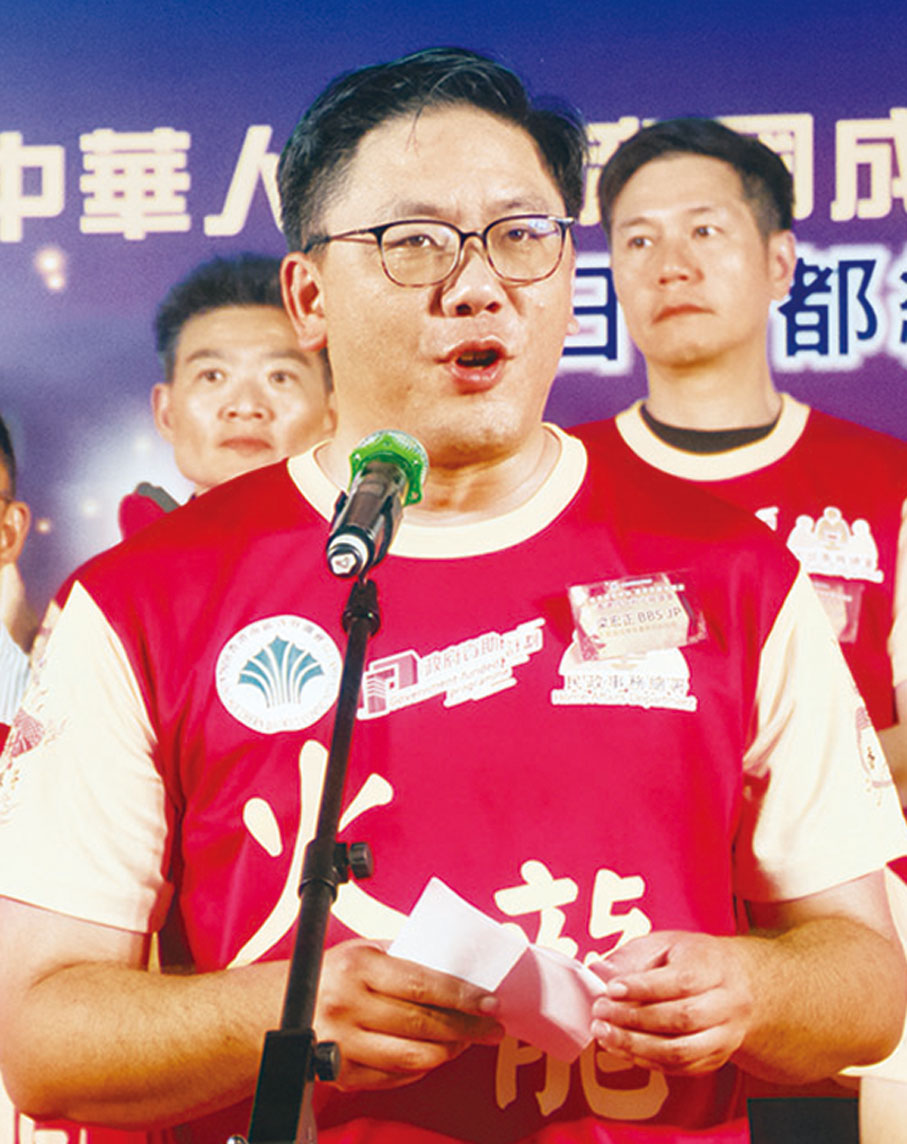 ●梁宏正致辭。