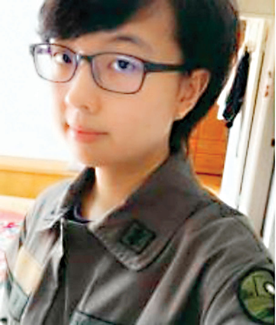 「台獨水軍」林子育　網上圖片