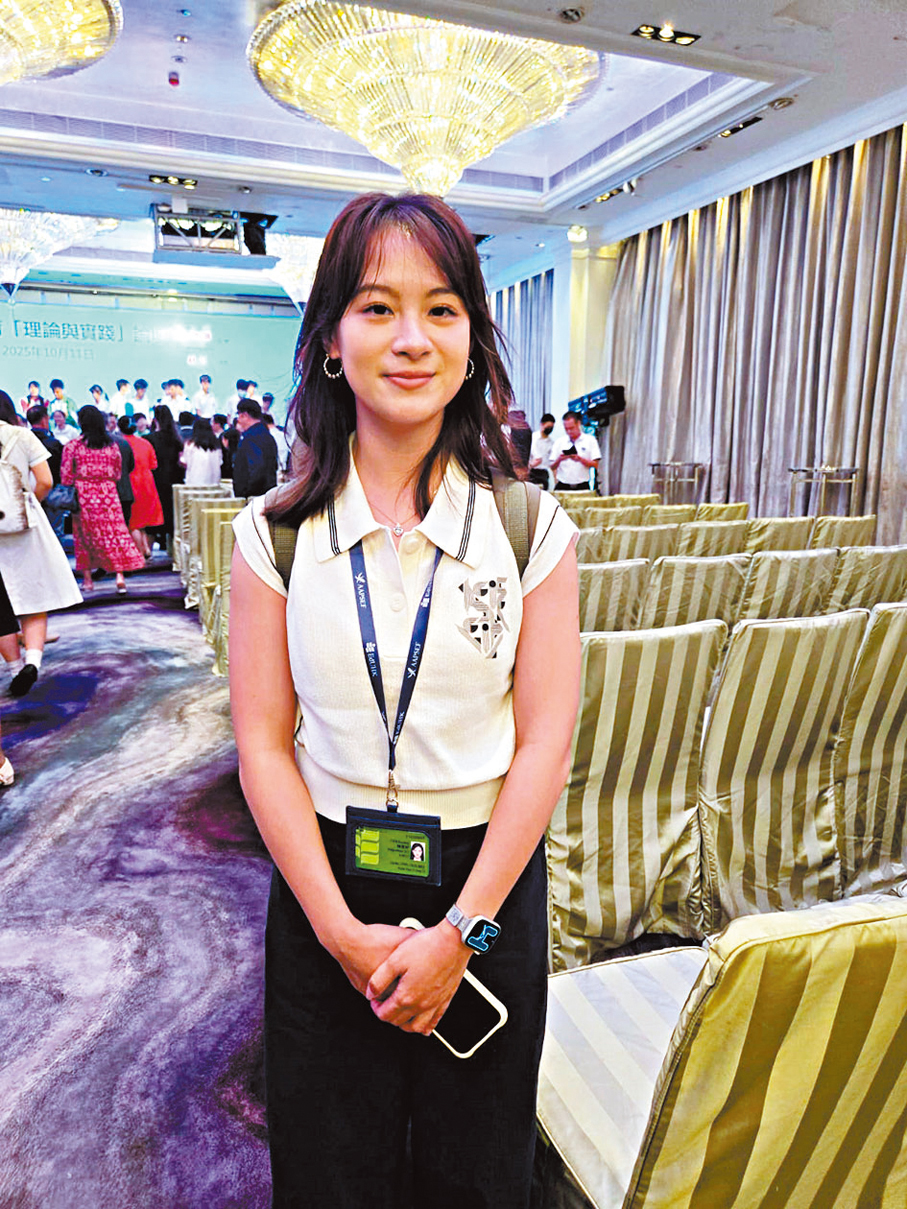 ●陳同學。香港文匯報記者黃子晉  攝