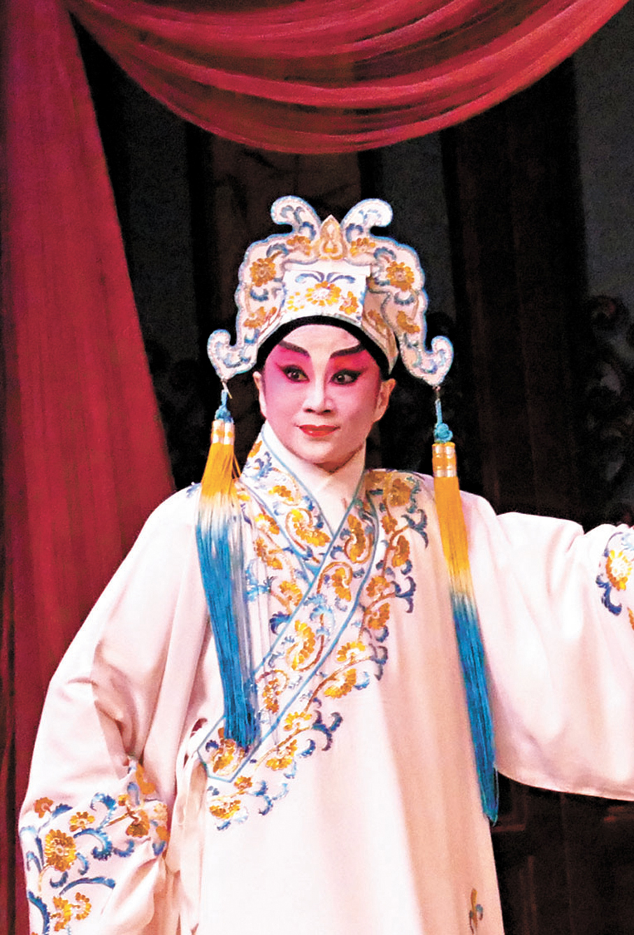 ●劉惠鳴擅演舞台上的翩翩公子。