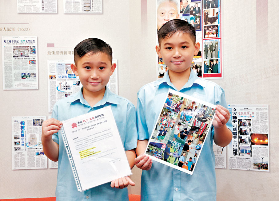 ●左起：尤沁翹、尤沁言