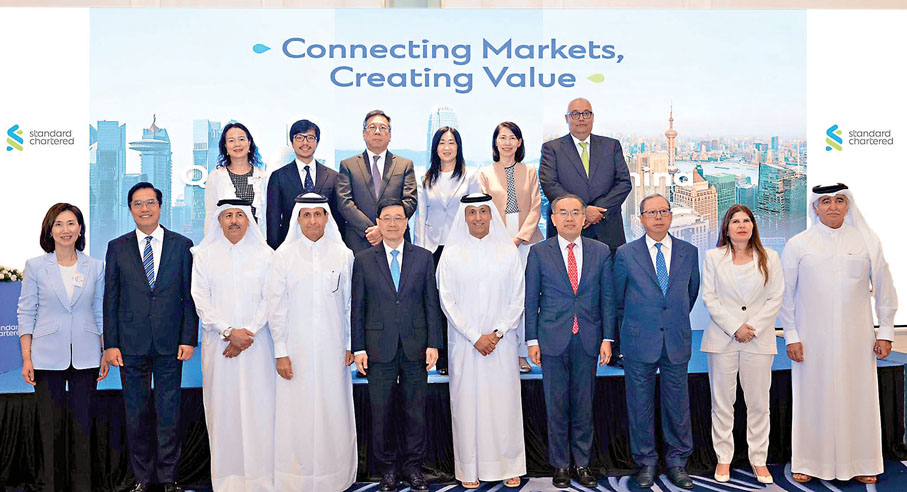 ●特區政府近年力拓中東市場，上圖為政府今年5月率團訪問卡塔爾，並取得豐碩成果。 資料圖片