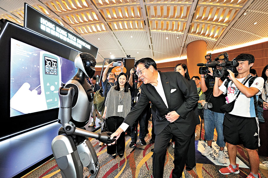 ●馬時亨直言，「目前為止看不到太大影響」，要「看多一段時間」才能看到貿易戰有何實質影響。貿發局官方圖片