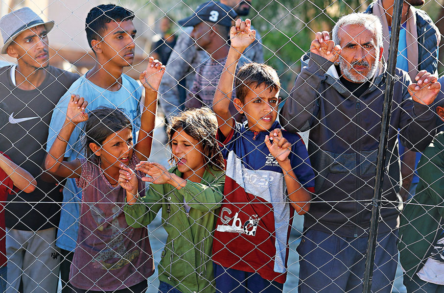 ●以色列被指可能借機再發動襲擊，加沙巴人仍未能安枕。 路透社