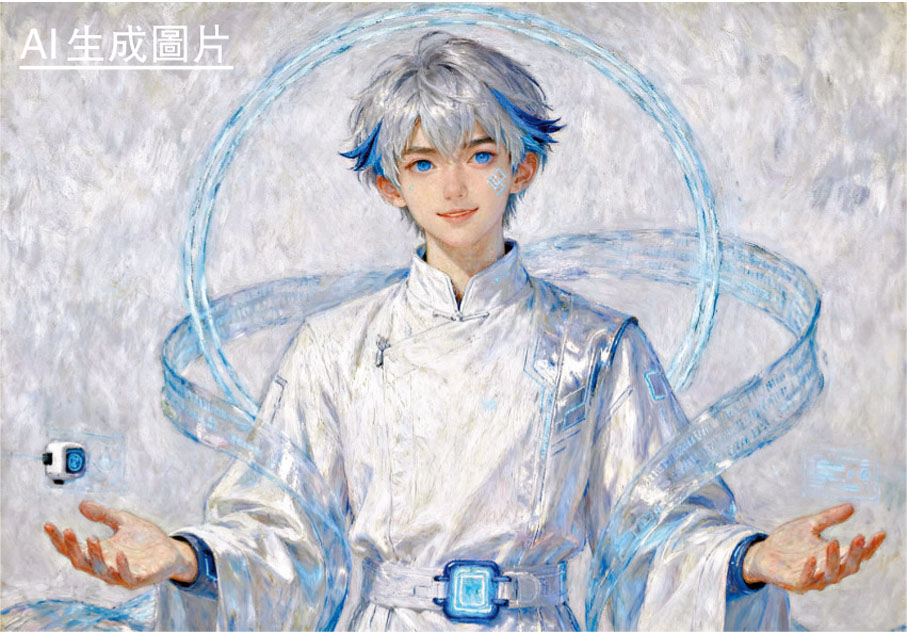 ●圖為AI生成的「自述形象」。網上圖片