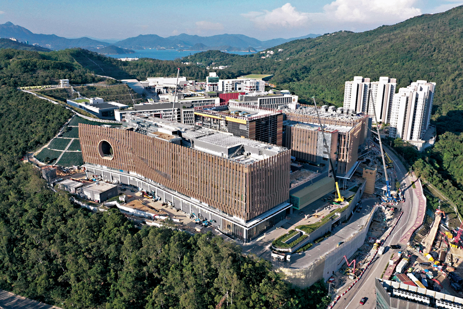 ●香港首間中醫醫院將於12月11日起分階段投入服務。 香港文匯報記者曾興偉 攝