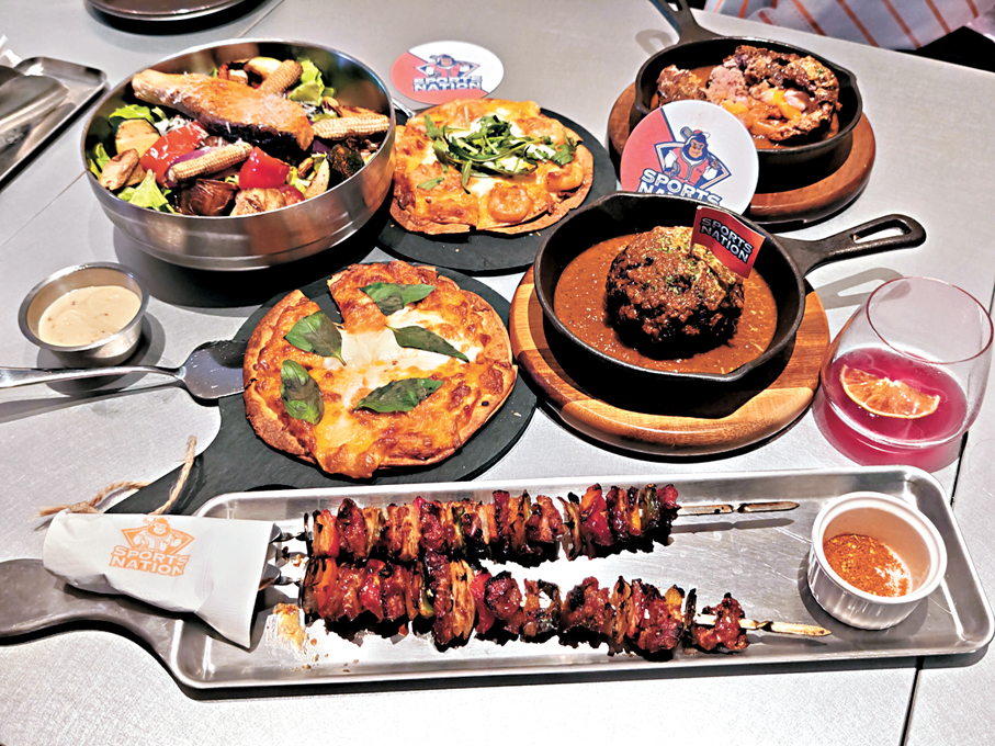 ●歐美風格美食令人有驚喜。