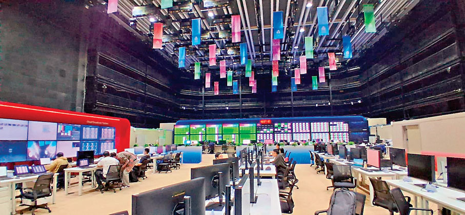 ●全運會廣州國際廣播中心控制室。 作者供圖