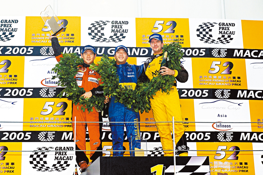 ●歐陽若曦在賽車壇屢獲殊榮，成績斐然。公關圖片