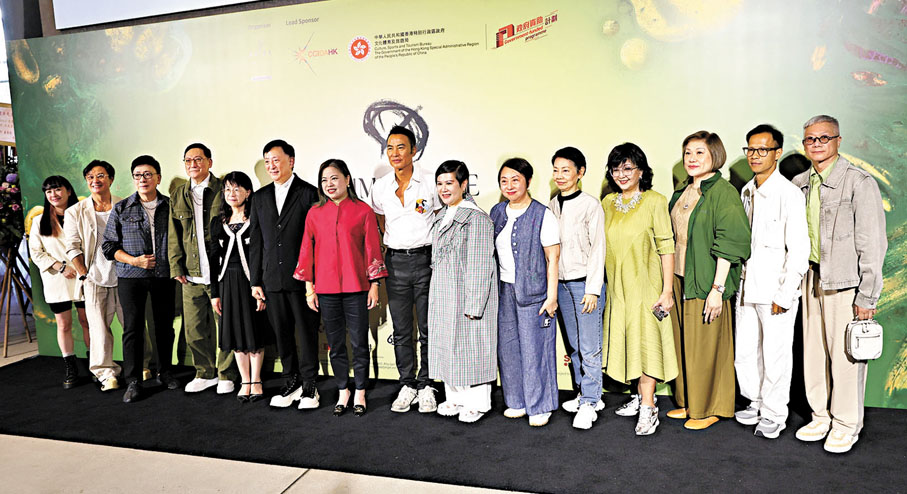 ●《炫目·任達華》香港站展覽昨日開幕。 香港文匯報記者萬霜靈 攝