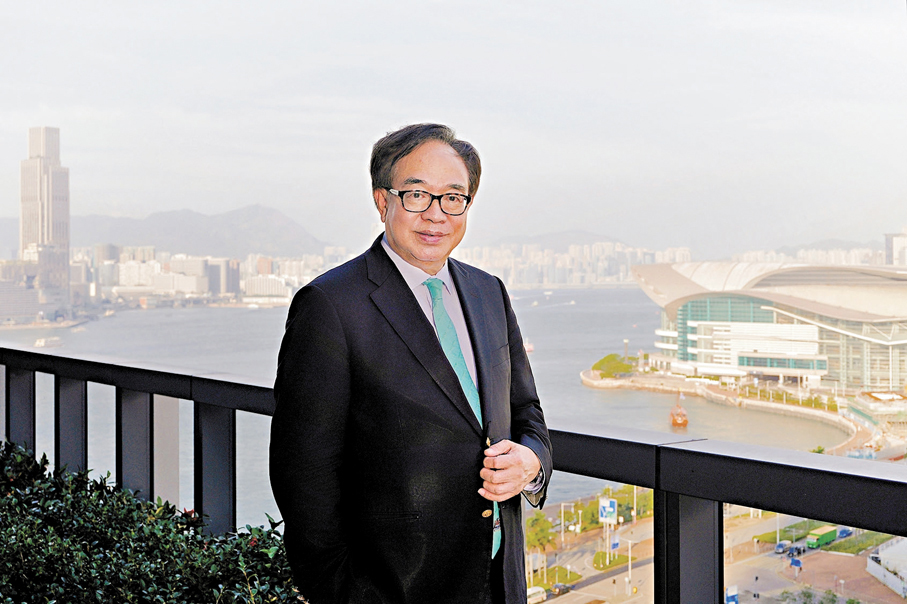 ●盧偉國表示，在落實「愛國者治港」下，今屆立法會擺脫泛政治化，議政高質高效。  香港文匯報記者黃子晉  攝