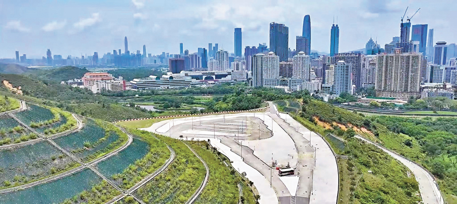 ●孫東表示，沙嶺將發展成為國際數據園，將可帶動整個大灣區數據和AI產業的蓬勃發展。  創科局圖片