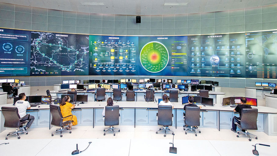 ●中國石油數據中心（克拉瑪依）自2018年建成投用以來，着力推進信息化能力建設，不斷提升油田數字化、智能化水平，有力支撐了新疆油田增儲上產、提質增效。 閔勇 攝