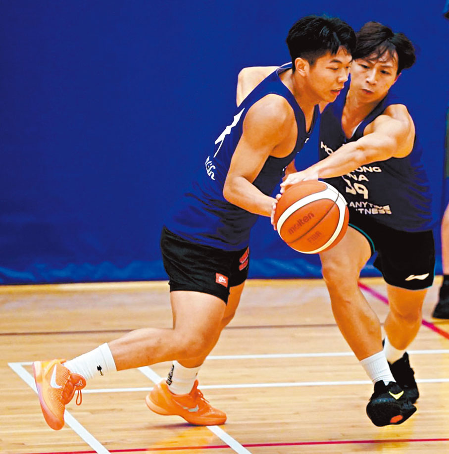 ●隨着參與更多比賽，鍾志榮已經慢慢適應到高水平比賽的節奏。