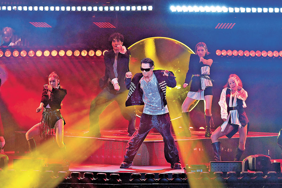 ●杜德偉活力四射。 主辦方供圖