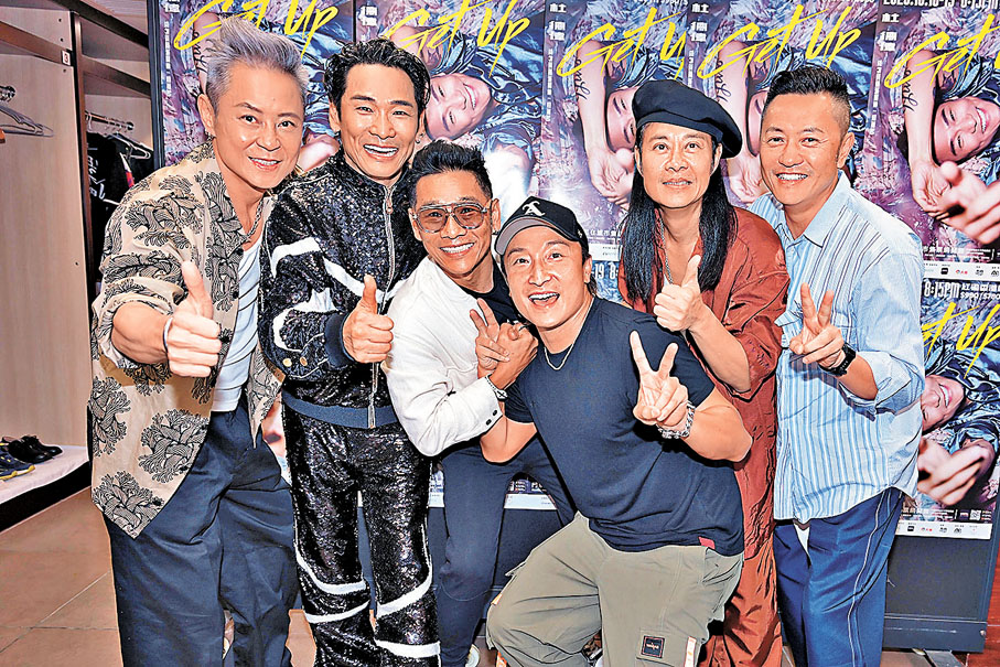 ●杜德偉獲一班好友力撐。主辦方供圖