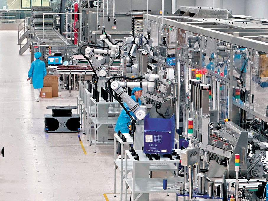 ●廣東不少企業已經嘗試將AI和智能生產應用到產線上。