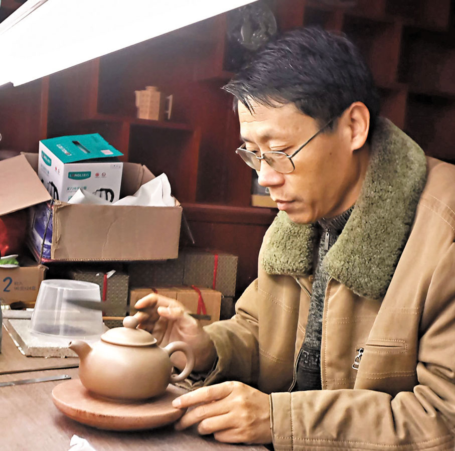 ●受訪者張明強　香港文匯報江蘇傳真